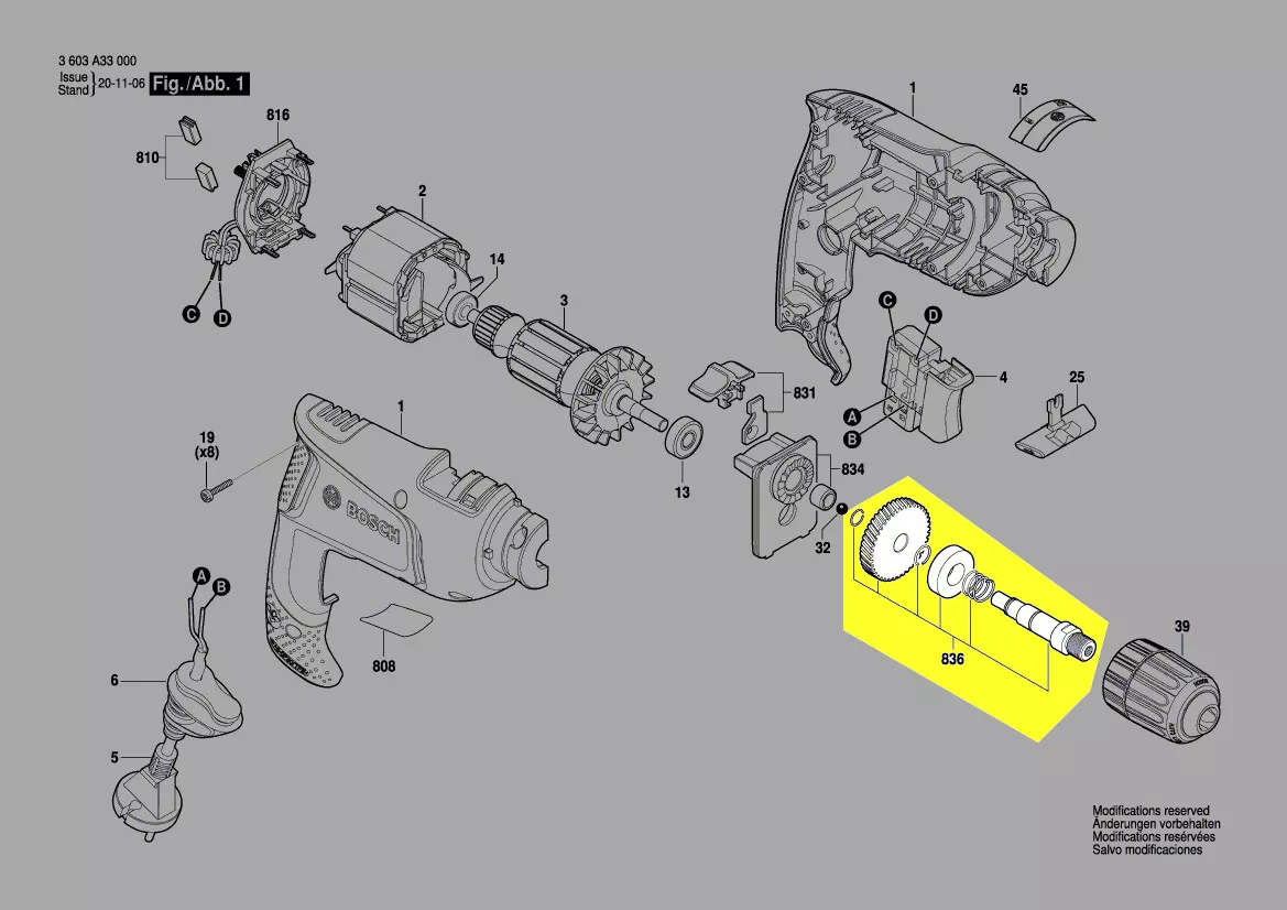 Broche de perçage réf. 1 619 PB4 814 Bosch